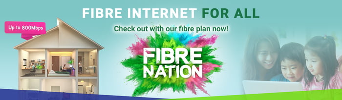 Maxis fibre Internet